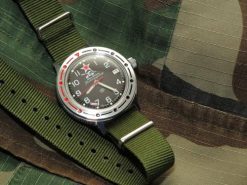 สายนาโต้ Khaki Green Nylon Strap - Image 3