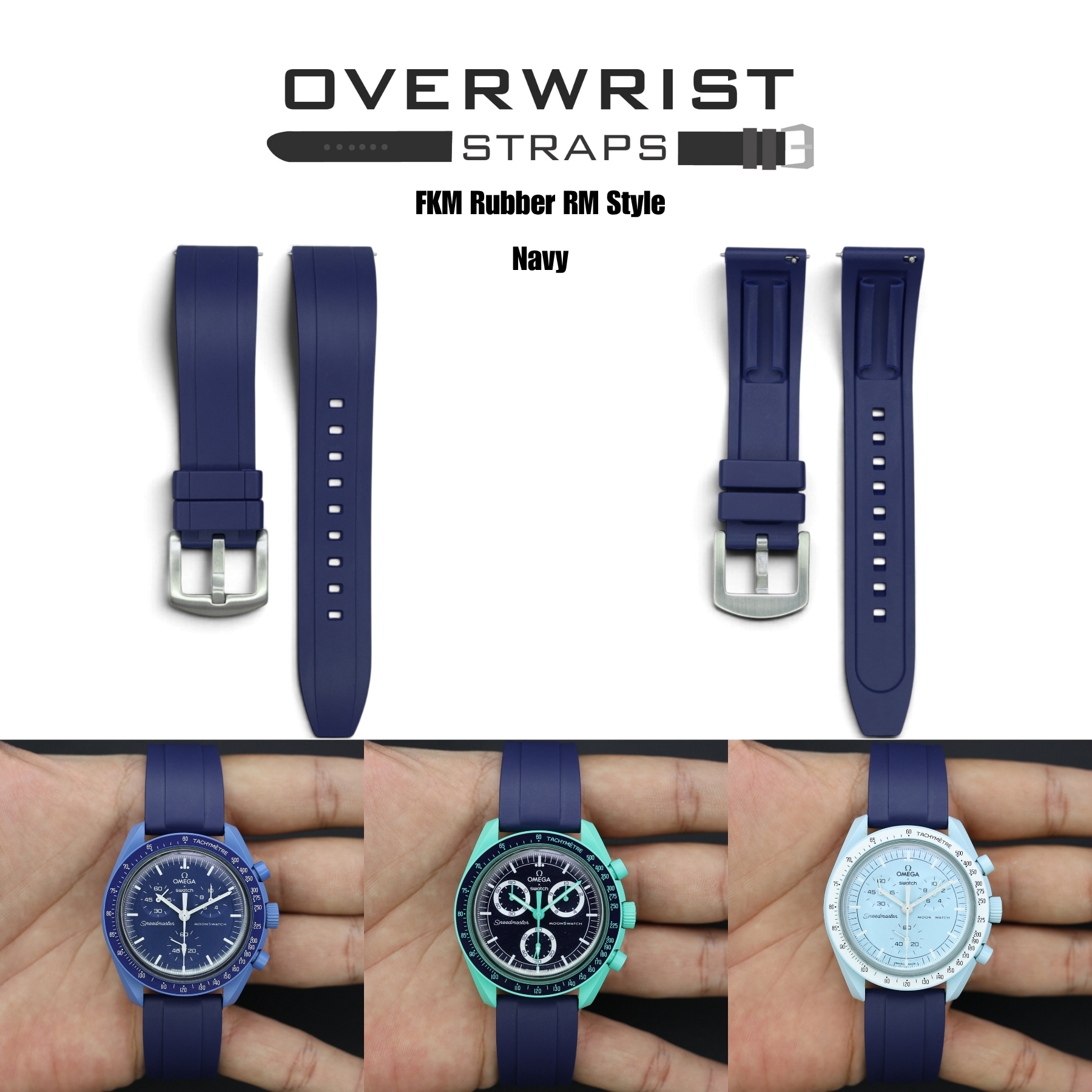 Classic FKM Rubber Strap - Image 3