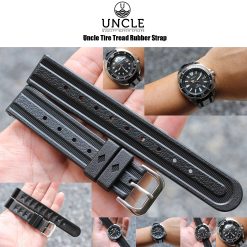 Uncle Seiko Tire Tread Rubber Strap