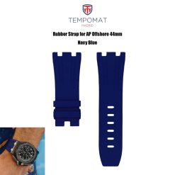 Navy Rubber Strap for Audemars Piguet 44mm