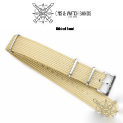 Ribbed Nylon Strap Sand