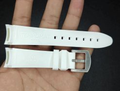 Tempomat White Curved End Rubber for Sub41mm - Image 5