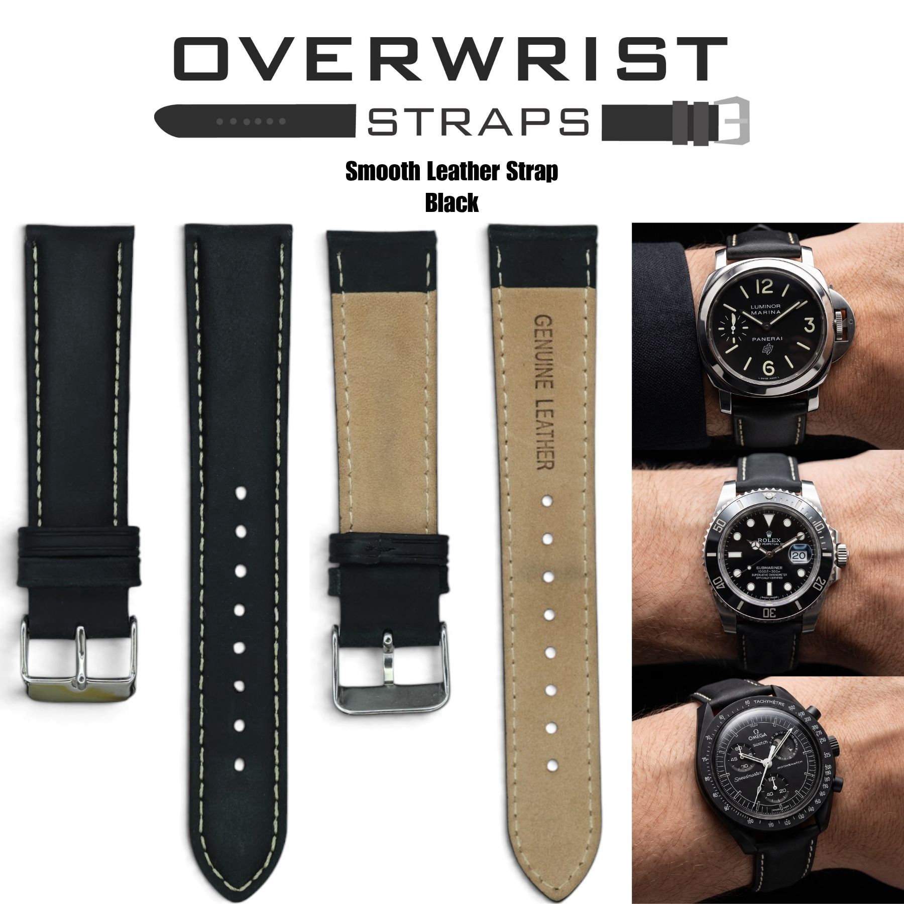 Smooth Leather Strap - Image 2