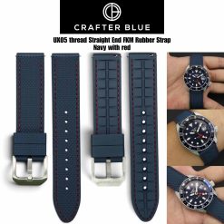 UX05 Straight End FKM Rubber Strap - Image 4