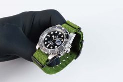 สายนาโต้ Premium PVD Nylon Green Strap - Image 5
