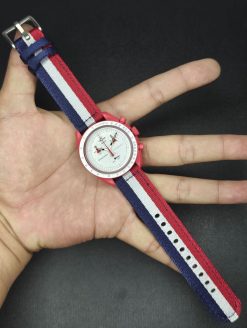 Two Piece Nylon Red-White-Navy Centerline - Image 3