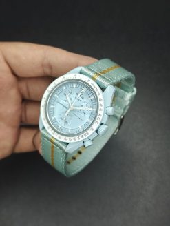 Two Piece Nylon Mint Green-Orange Centerline - Image 4