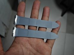 Grey FKM Quick Set Rubber for Cartier Santos Large Size - Image 3