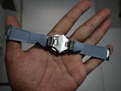 Grey FKM Quick Set Rubber for Cartier Santos Large Size - Image 5