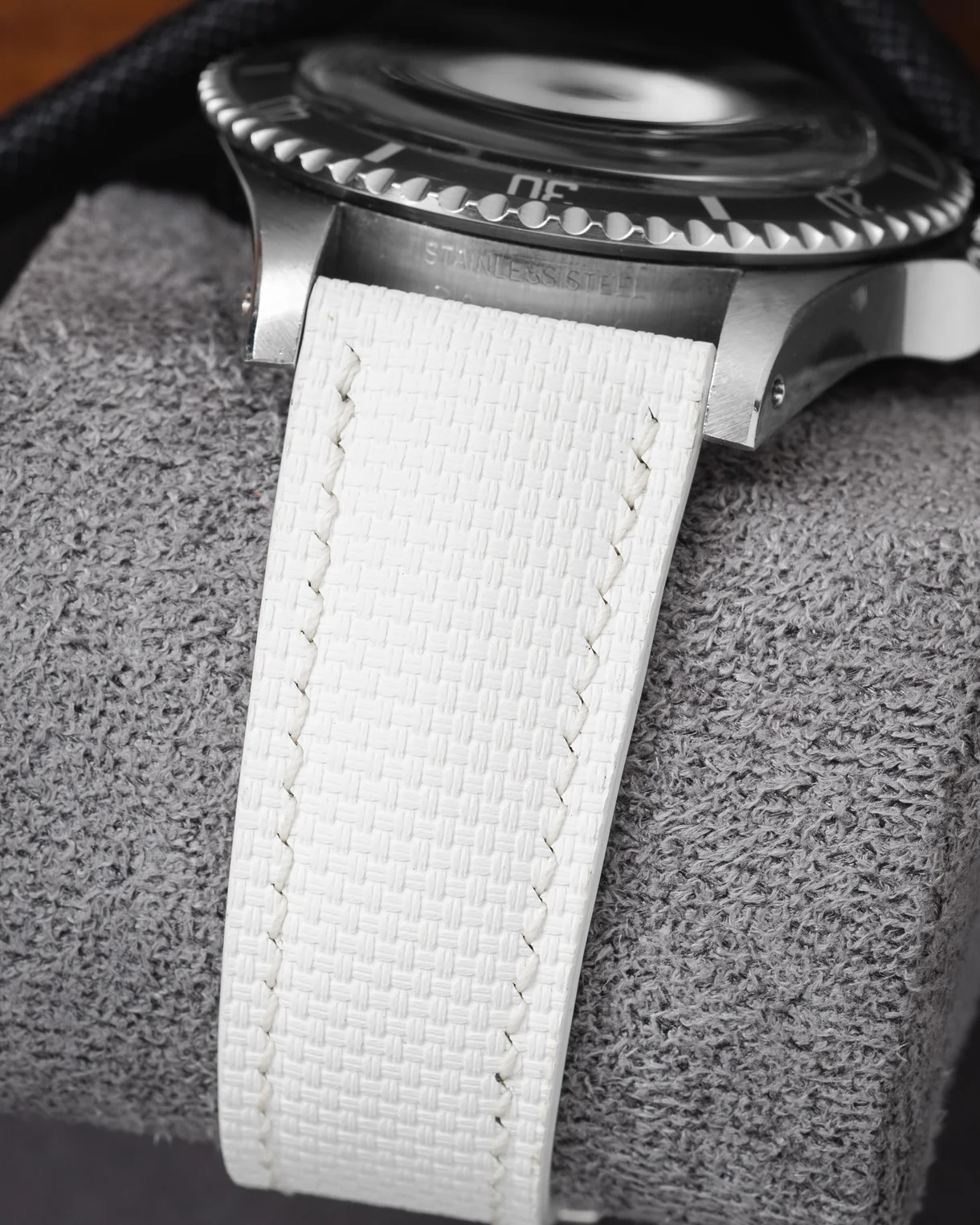 Delugs White Sailcloth Signature Strap - Image 3