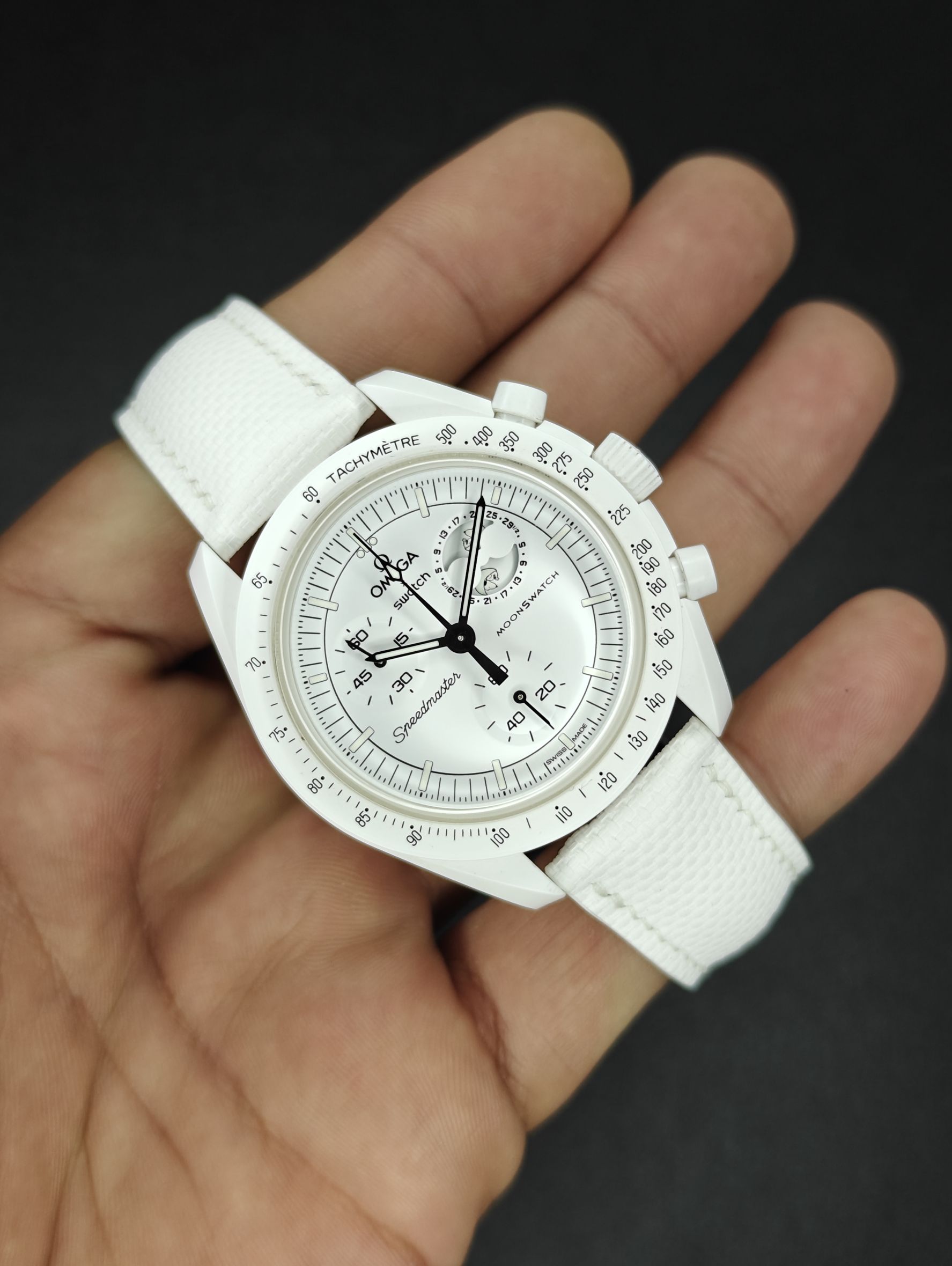 Delugs White Sailcloth Signature Strap - Image 9
