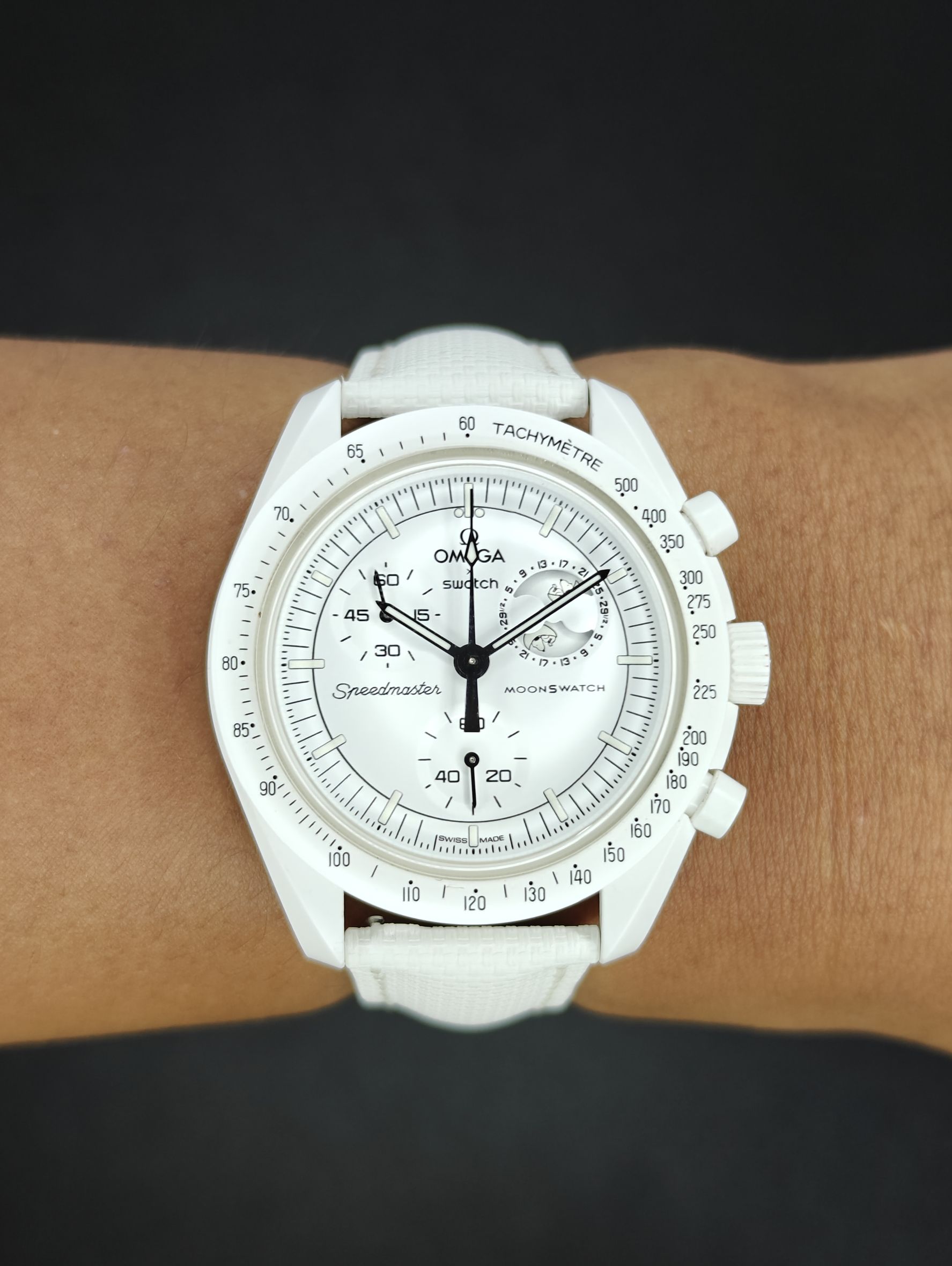 Delugs White Sailcloth Signature Strap - Image 18