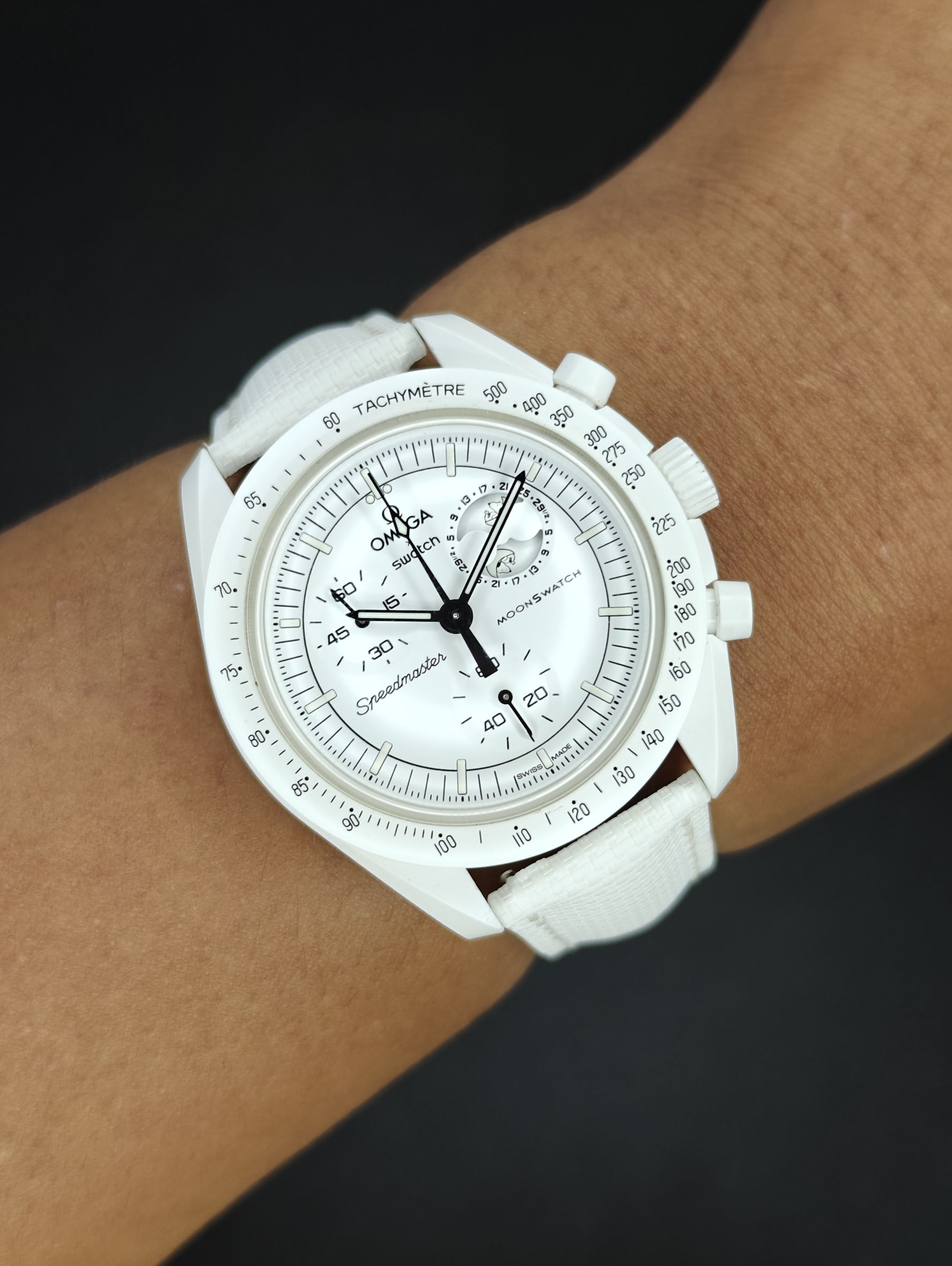 Delugs White Sailcloth Signature Strap - Image 16