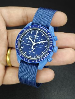 Burgundy-Sand Single Pass Deployant Nylon Straps - Image 5