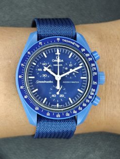 Burgundy-Sand Single Pass Deployant Nylon Straps - Image 6