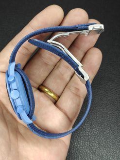 Burgundy-Sand Single Pass Deployant Nylon Straps - Image 3