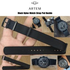 Alternative view of Artem Nylon Watch Strap PVD Buckle