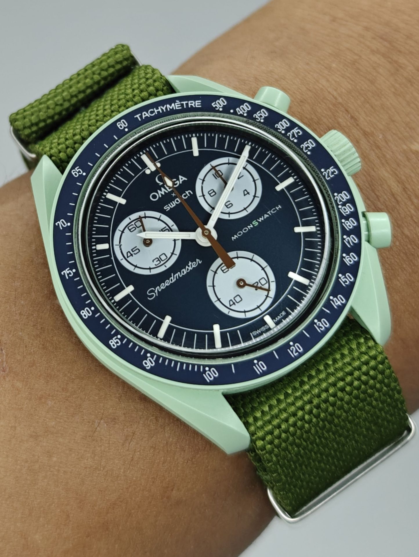 สายนาโต้ Premium Khaki Green Nylon Strap - Image 7