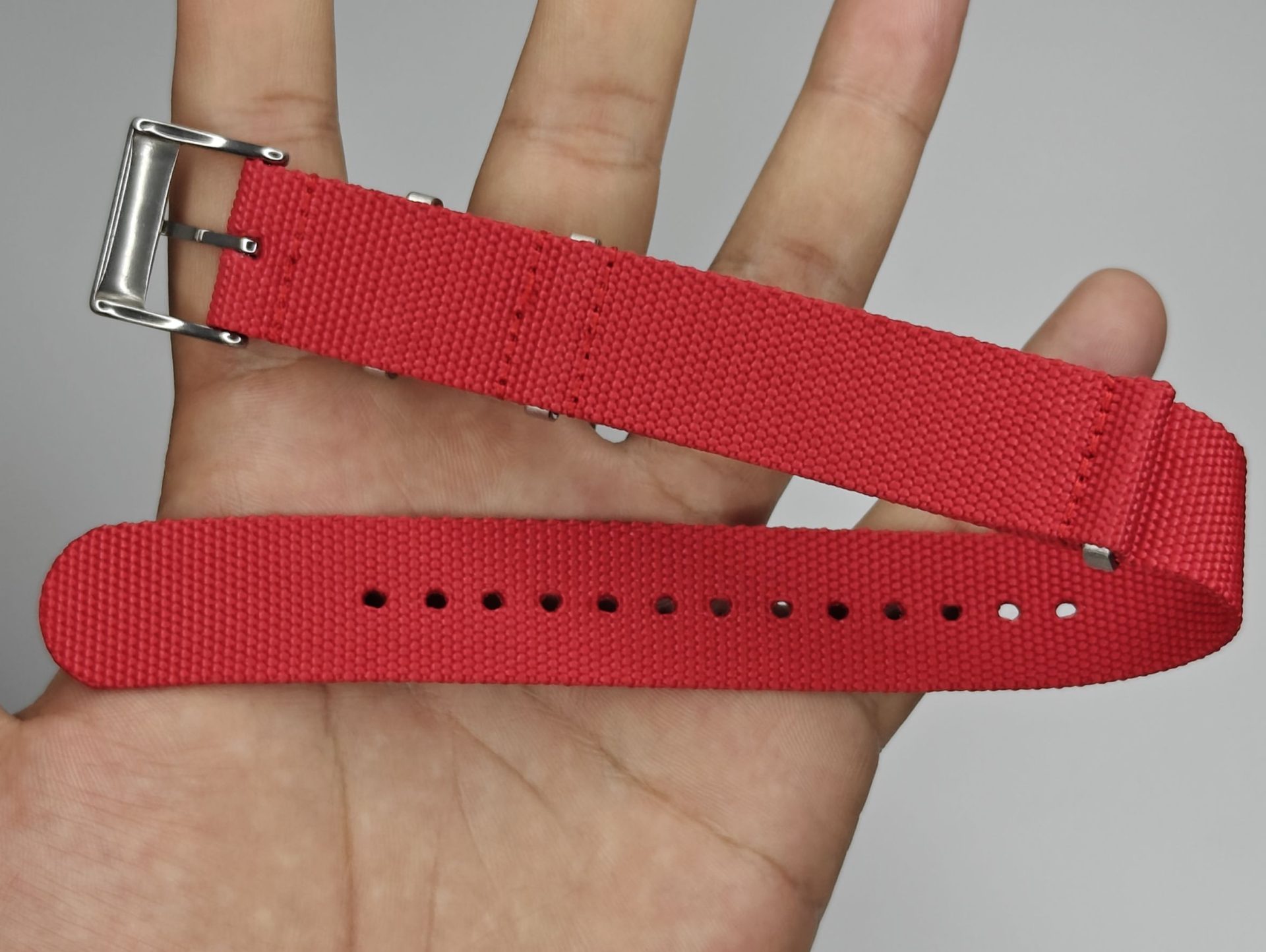 Premium Red Nylon Strap - Image 4
