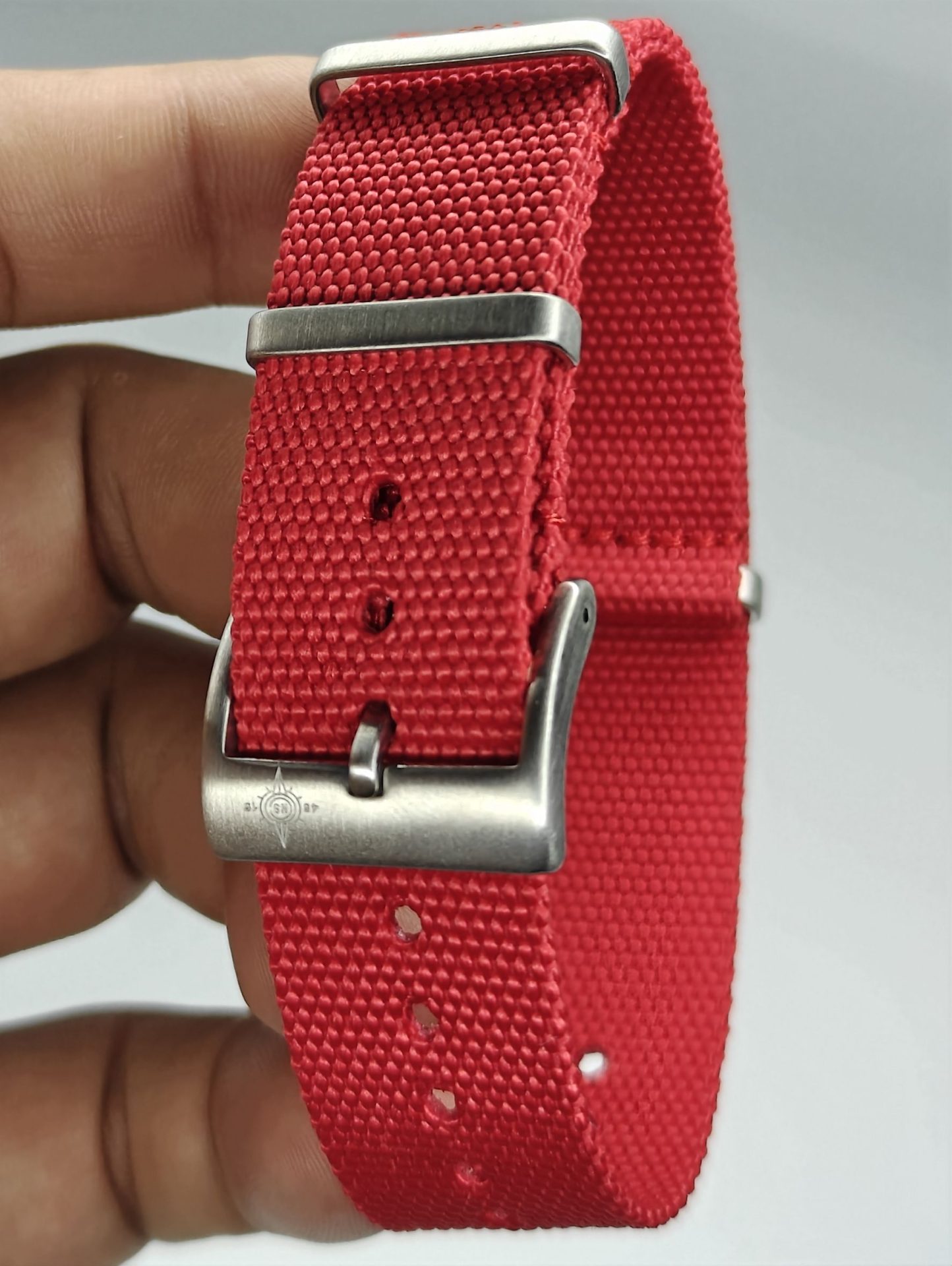 Premium Red Nylon Strap - Image 2