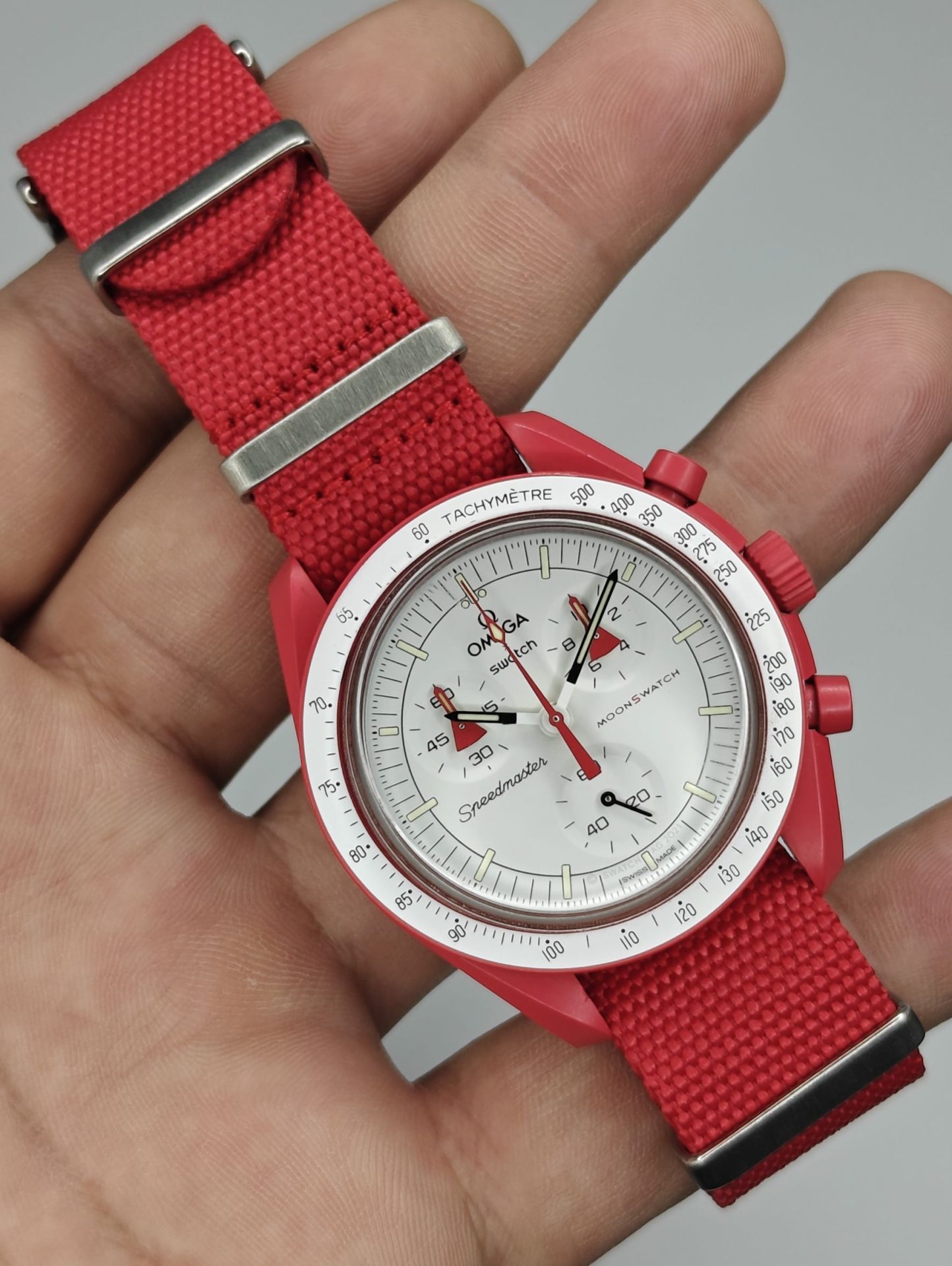 Premium Red Nylon Strap - Image 8