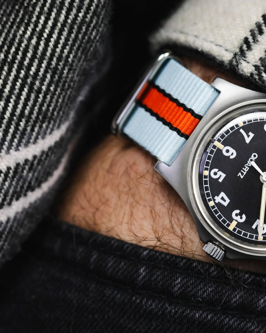 Blue Black Orange Original Strap - Image 8