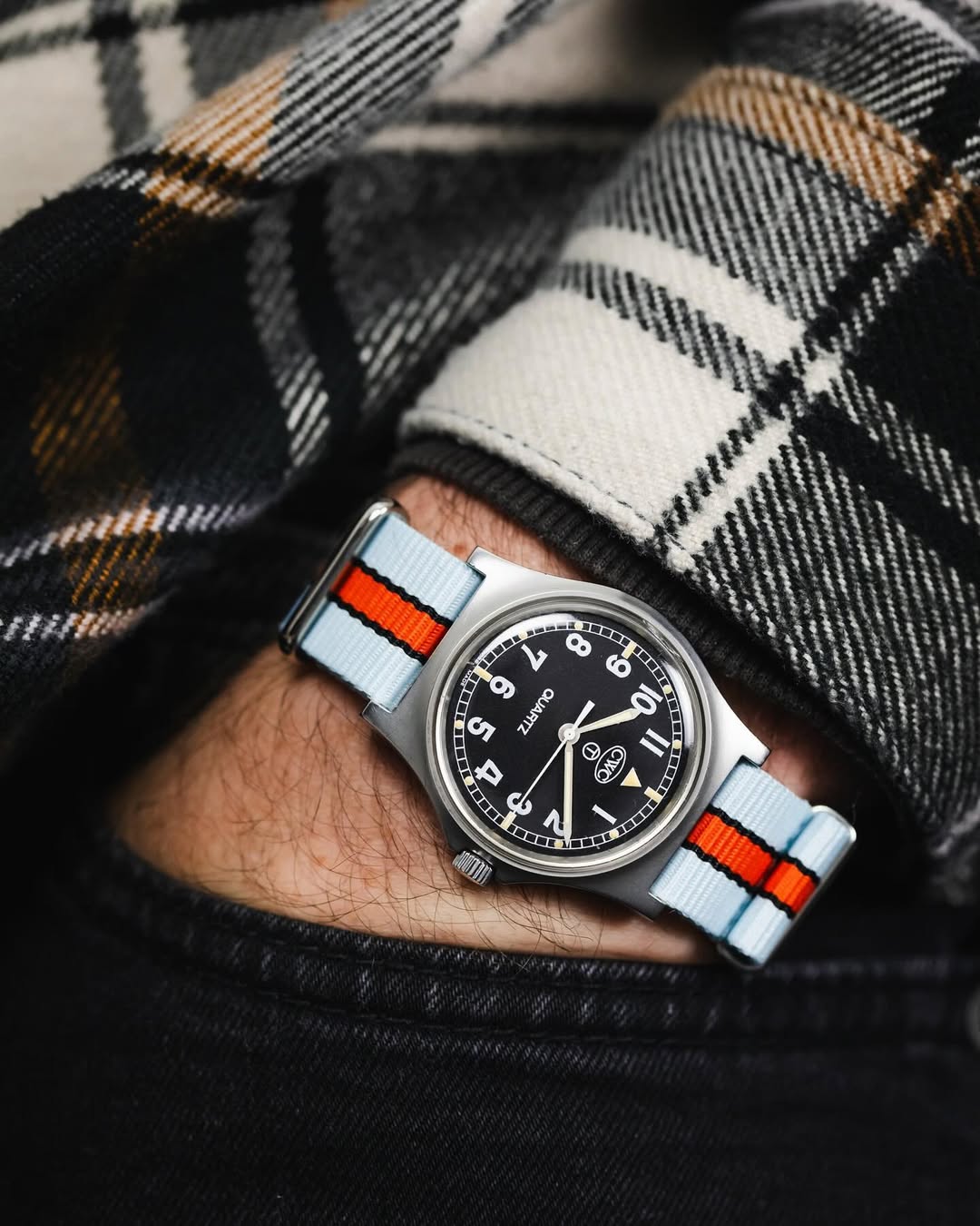 Blue Black Orange Original Strap - Image 4