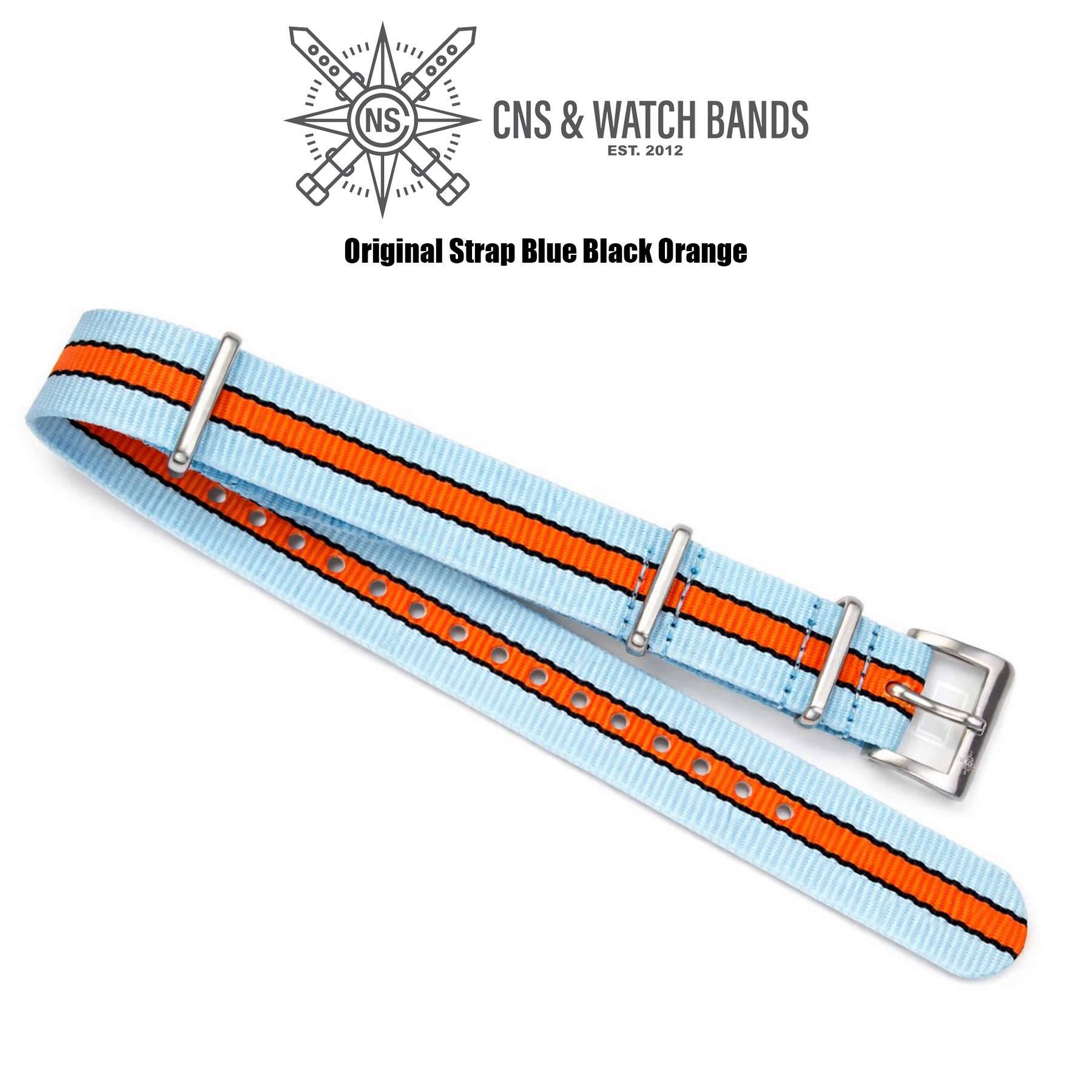 Blue Black Orange Original Strap