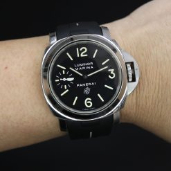 Rubber B VulChromatic® Jet Black / Sahara Tan Rubber Strap for Panerai Luminor 44mm - Image 15