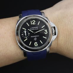 Rubber B Navy Blue Rubber Strap for Panerai Luminor 44mm - Image 7