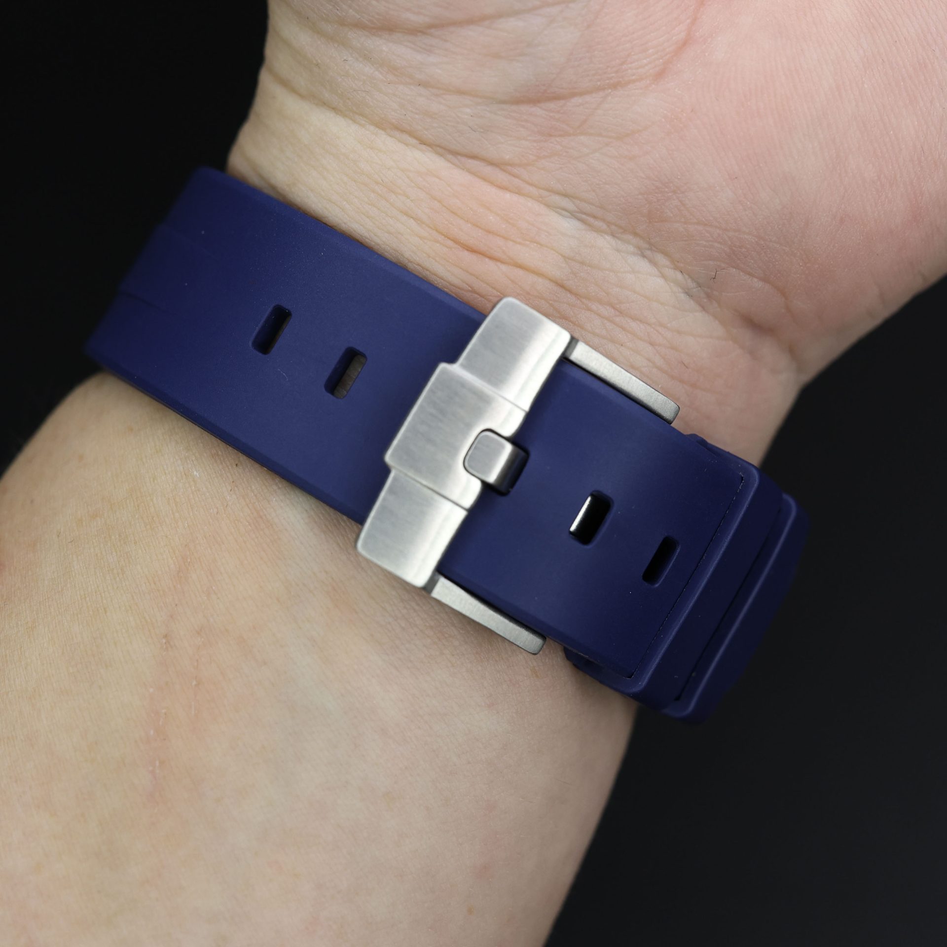Rubber B Navy Blue Rubber Strap for Panerai Luminor 44mm - Image 9