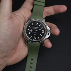 Rubber B Military Green Rubber Strap for Panerai Luminor 44mm - Image 3