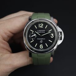 Rubber B Military Green Rubber Strap for Panerai Luminor 44mm - Image 8