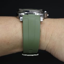 Rubber B Military Green Rubber Strap for Panerai Luminor 44mm - Image 6