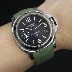 Rubber B Military Green Rubber Strap for Panerai Luminor 44mm - Image 7
