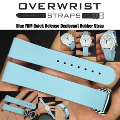 FKM Quick Release Deployant Rubber Strap 20mm - Image 5