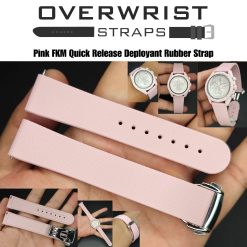 FKM Quick Release Deployant Rubber Strap 20mm - Image 9