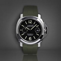 Rubber B Military Green Rubber Strap for Panerai Luminor 44mm - Image 11