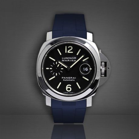 Rubber B Navy Blue Rubber Strap for Panerai Luminor 44mm - Image 11