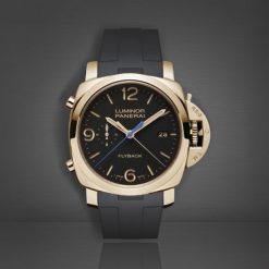Rubber B Jet Black Rubber Strap for Panerai Luminor 1950 44mm (Type I) - Image 2