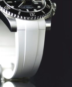 Rubber B Arctic White Curved End Rubber for Submariner 40mm (Non Ceramic) and Ceramic 40mm with Oyster Clasp - Image 14