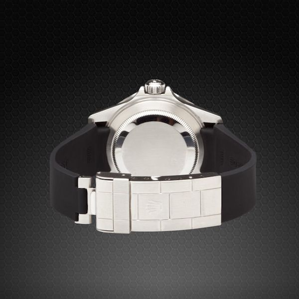 Rubber B Jet Black Curved End Rubber for Submariner 40mm (Non Ceramic) and Ceramic 40mm with Oyster Clasp - Image 16