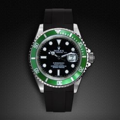 Rubber B Jet Black Curved End Rubber for Submariner 40mm (Non Ceramic) and Ceramic 40mm with Oyster Clasp - Image 18