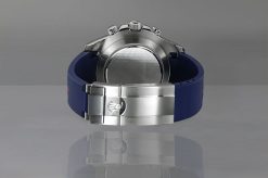 Rubber B VulChromatic® Hi-Rise Navy Blue/Red Devil Curved End Rubber for Rolex Yachtmaster II 44mm - Image 6