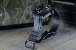 Rubber B Jet Black Rubber Strap for Tudor Heritage Black Bay 41mm Ceramic Model - Image 6