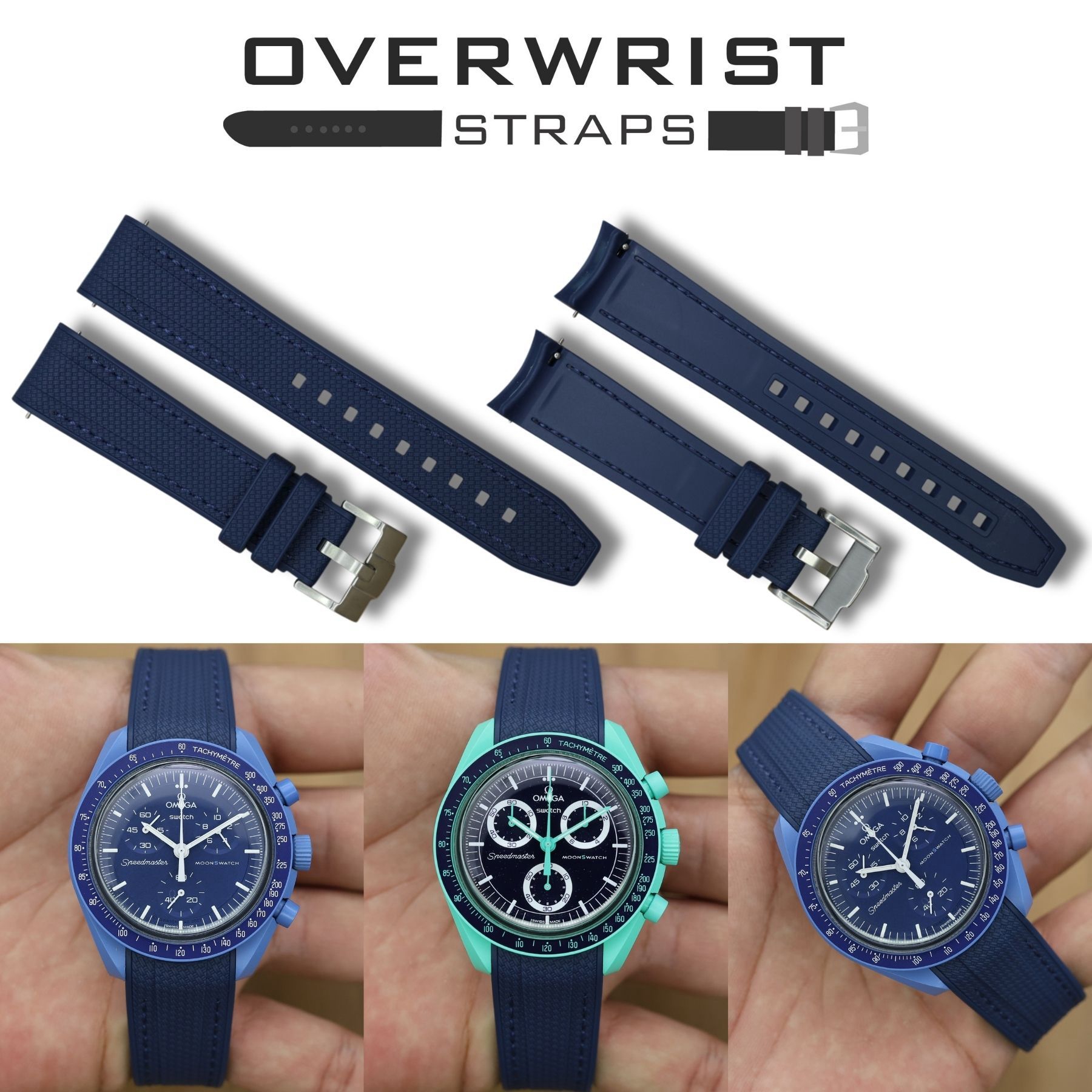 Megatron Kevlar Stitching Quick Release Rubber Strap - Image 3