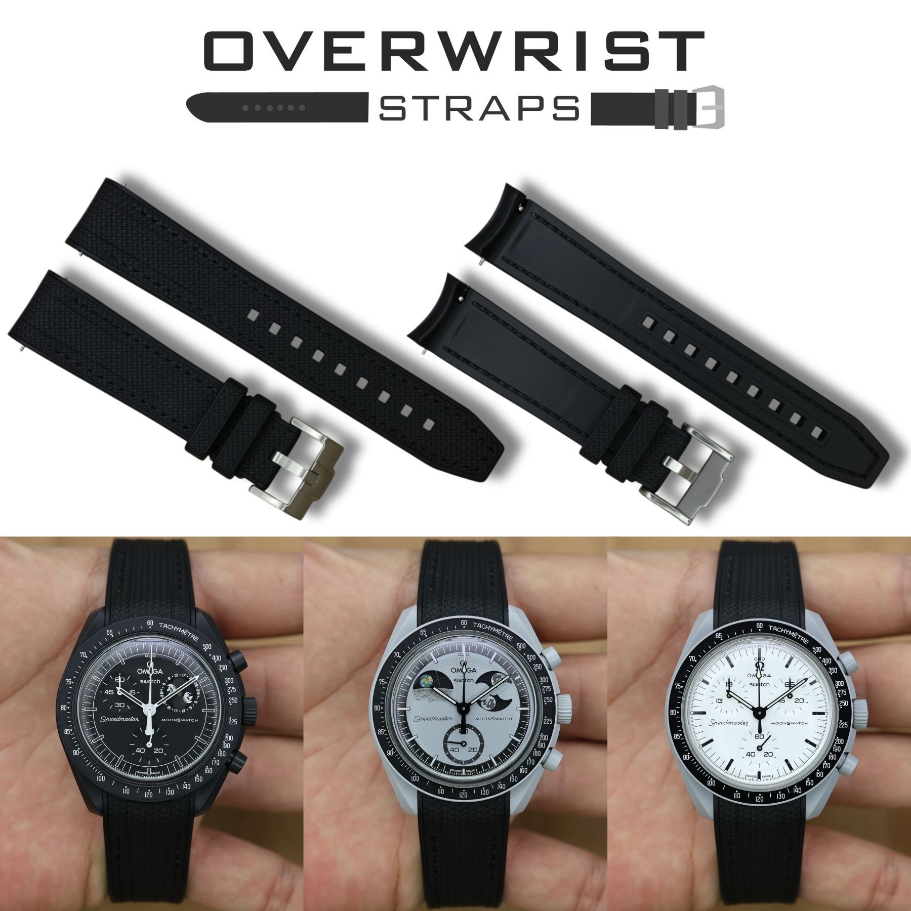 Megatron Kevlar Stitching Quick Release Rubber Strap - Image 2
