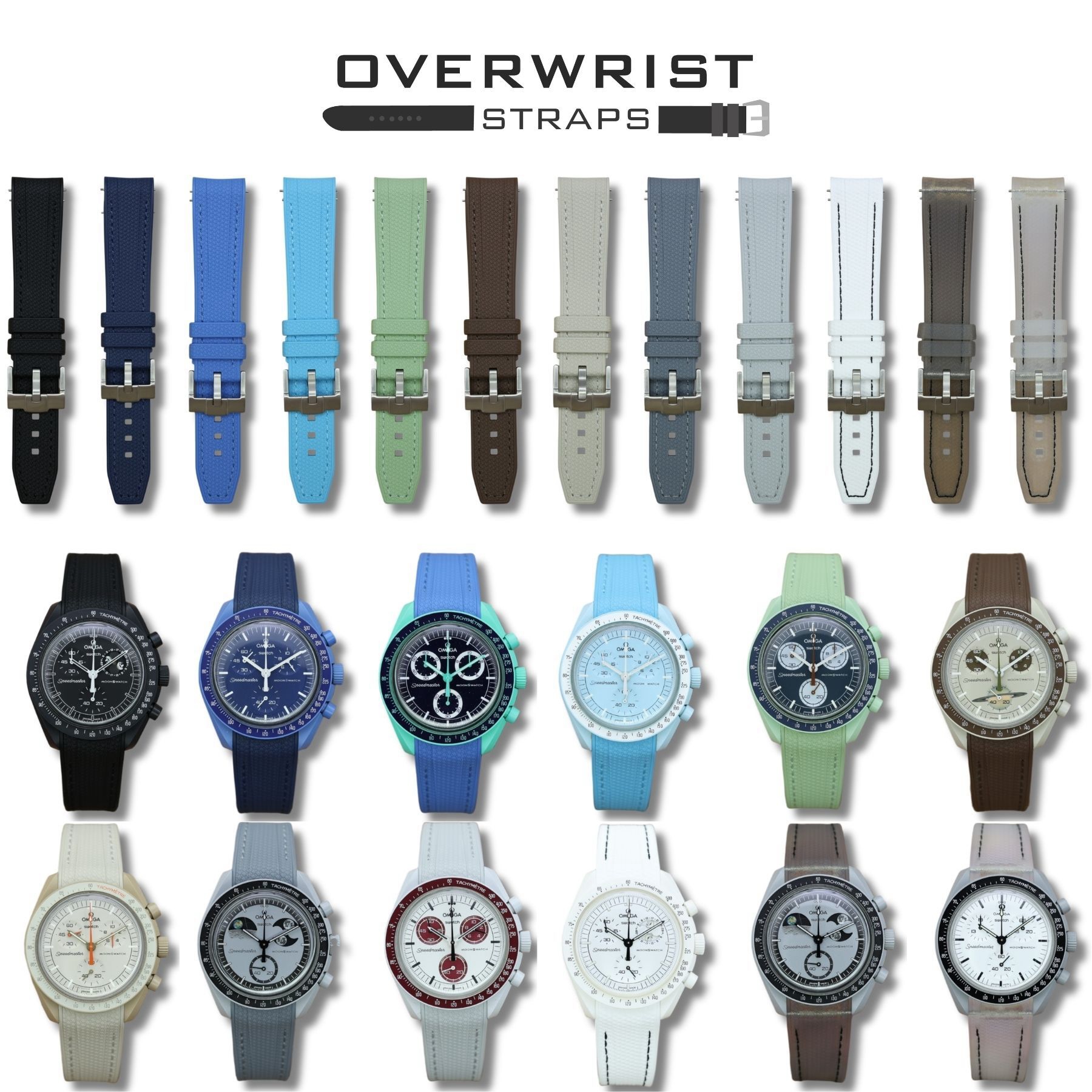 Megatron Kevlar Stitching Quick Release Rubber Strap