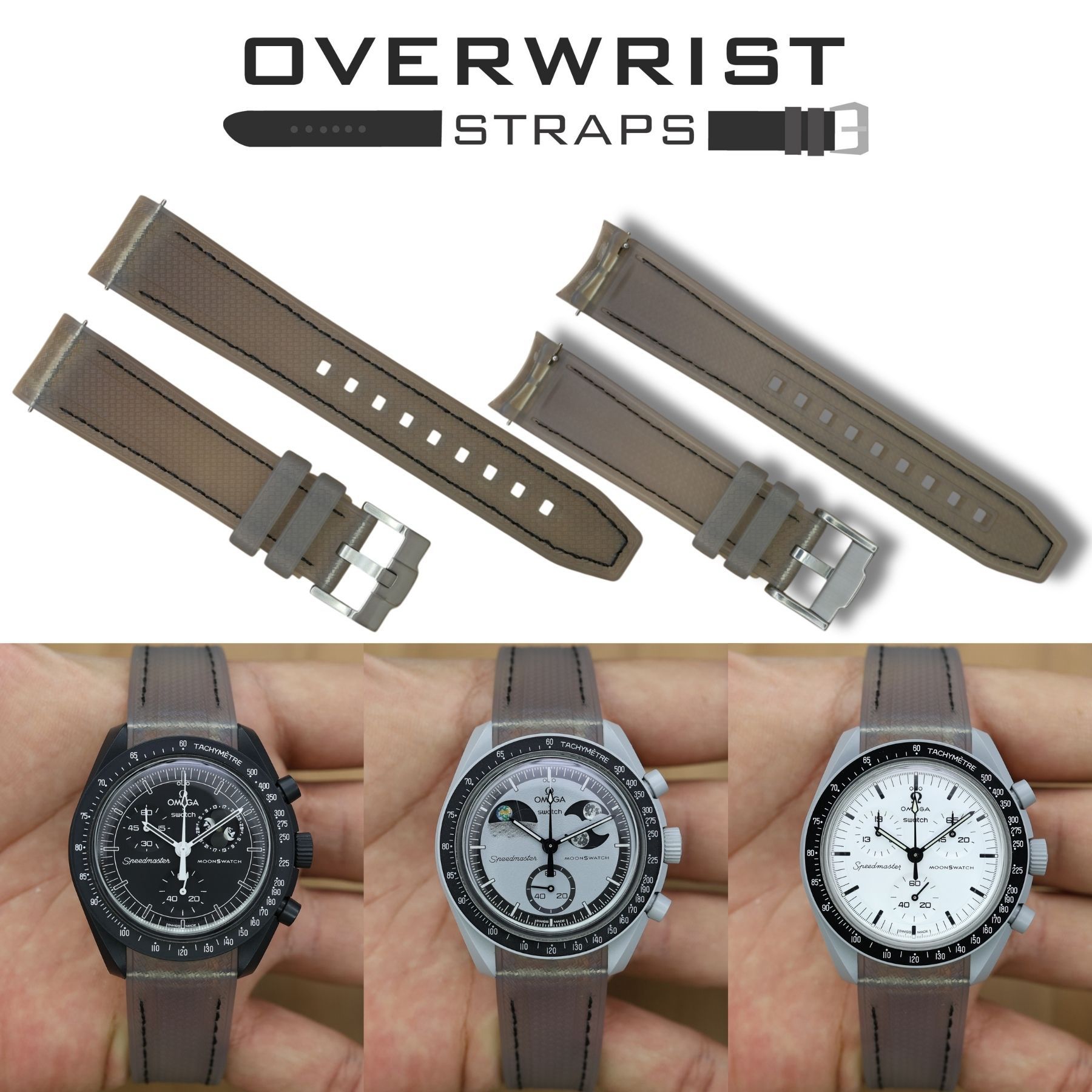 Megatron Kevlar Stitching Quick Release Rubber Strap - Image 14