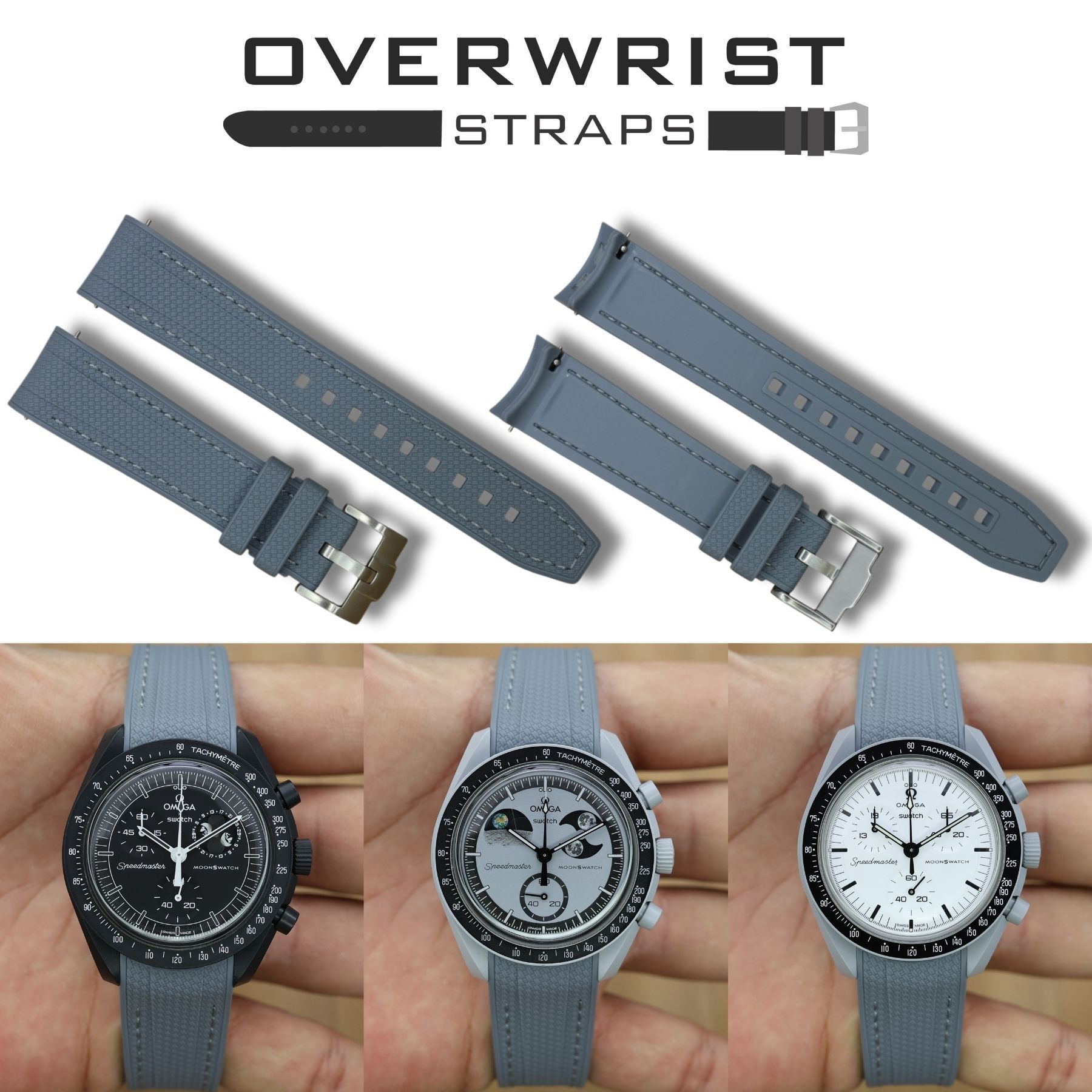 Megatron Kevlar Stitching Quick Release Rubber Strap - Image 5
